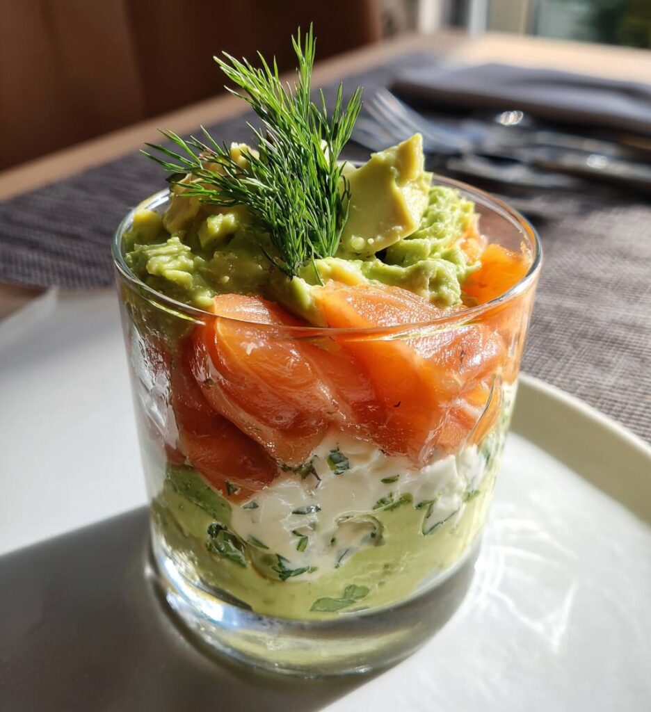 verrines apero facile noel