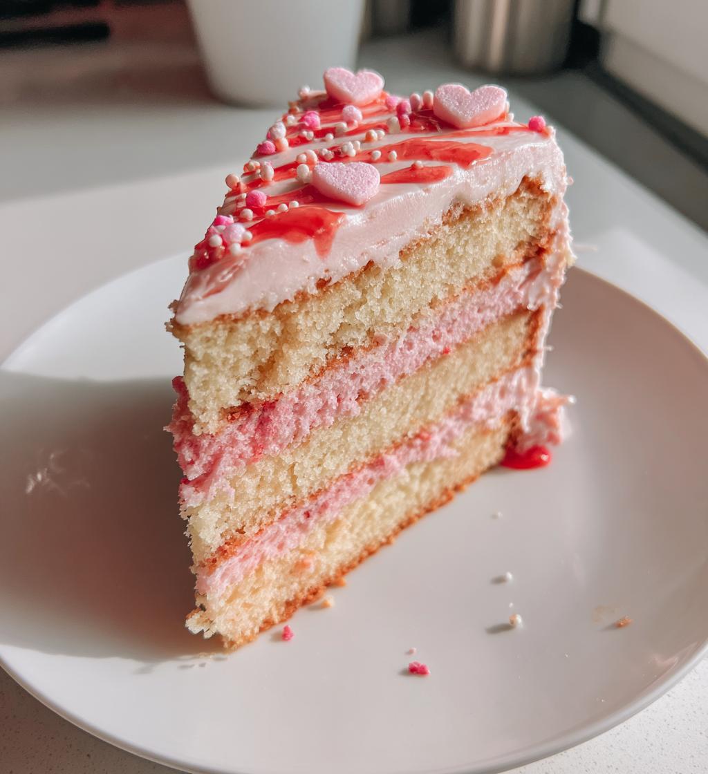 be my valentine bento cake