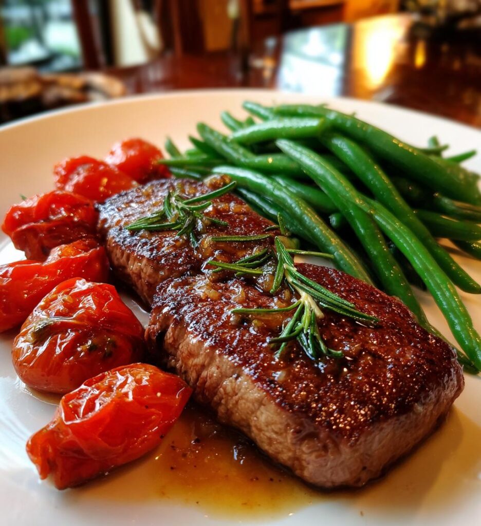 couples romantic dinner at home