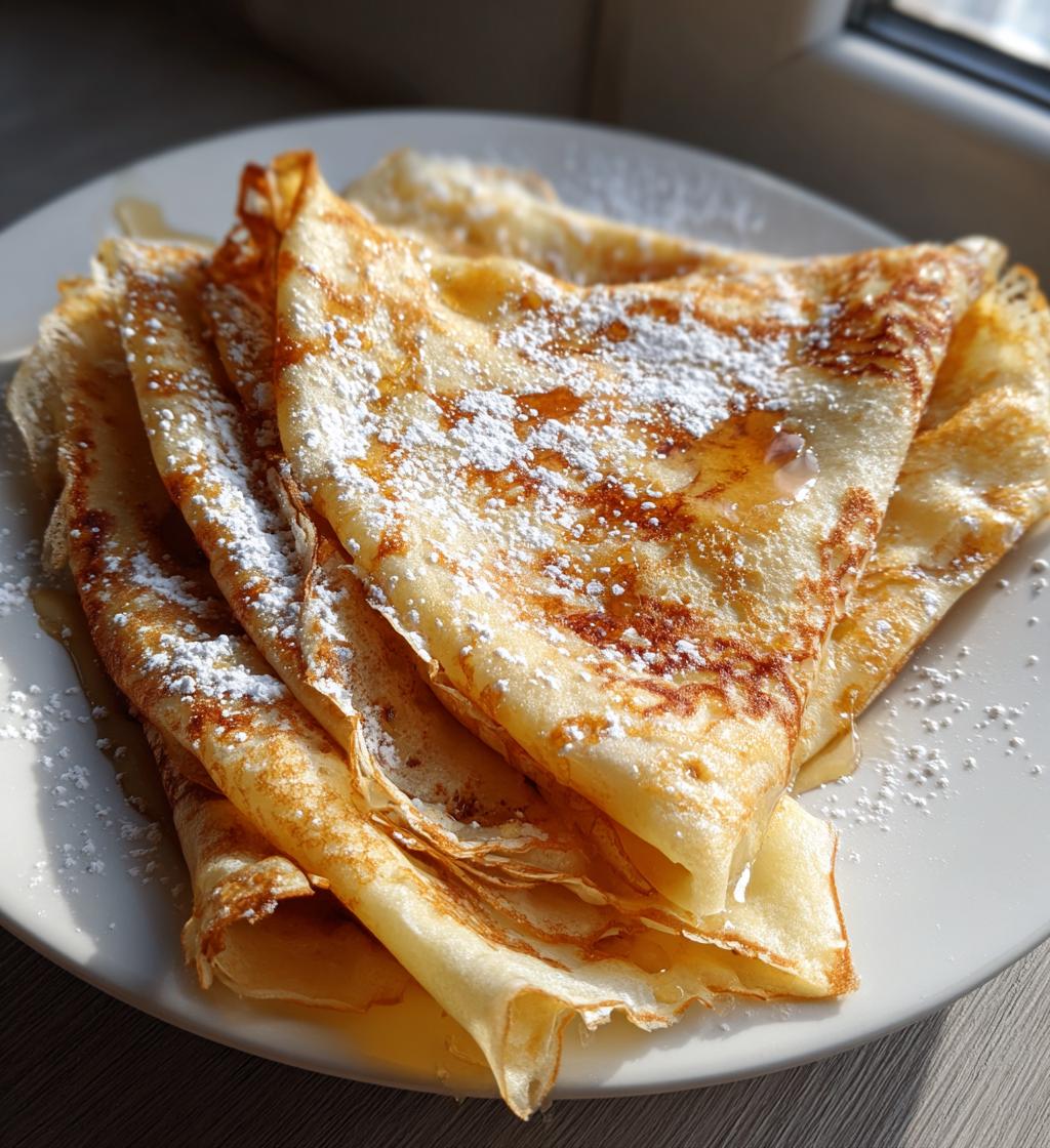 crêpes sucrées