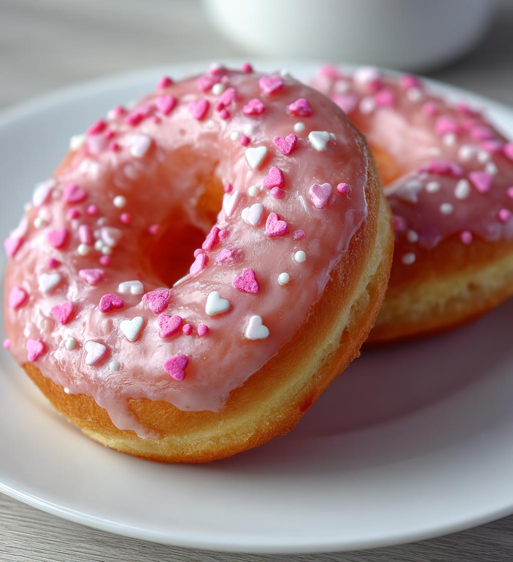 donas decoradas san valentin