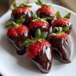 fresas con chocolate san valentin