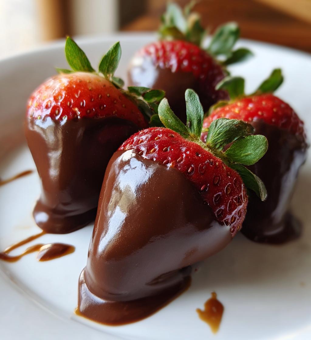 fresas cubiertas de chocolate san valentin