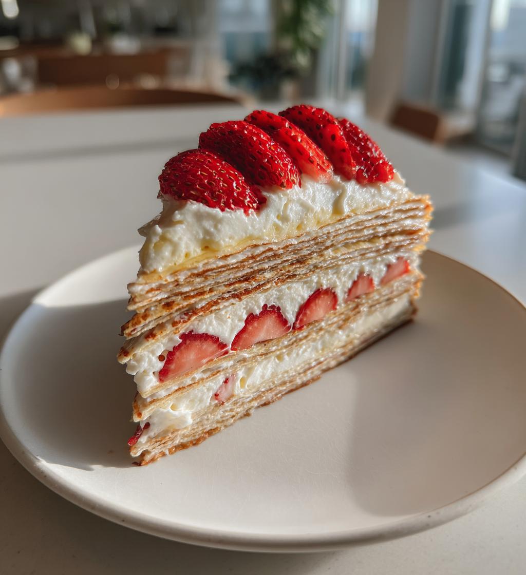 healthy crepe cake recipe