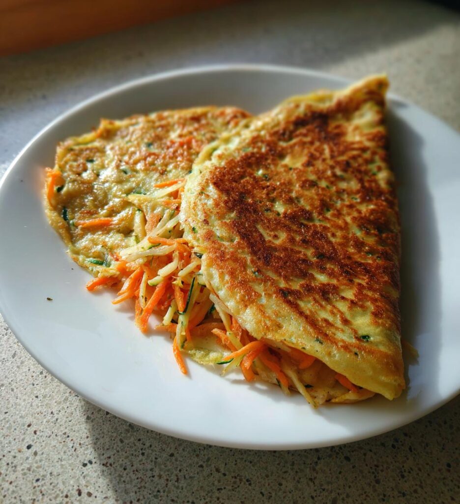 healthy vegetable crepe recipe