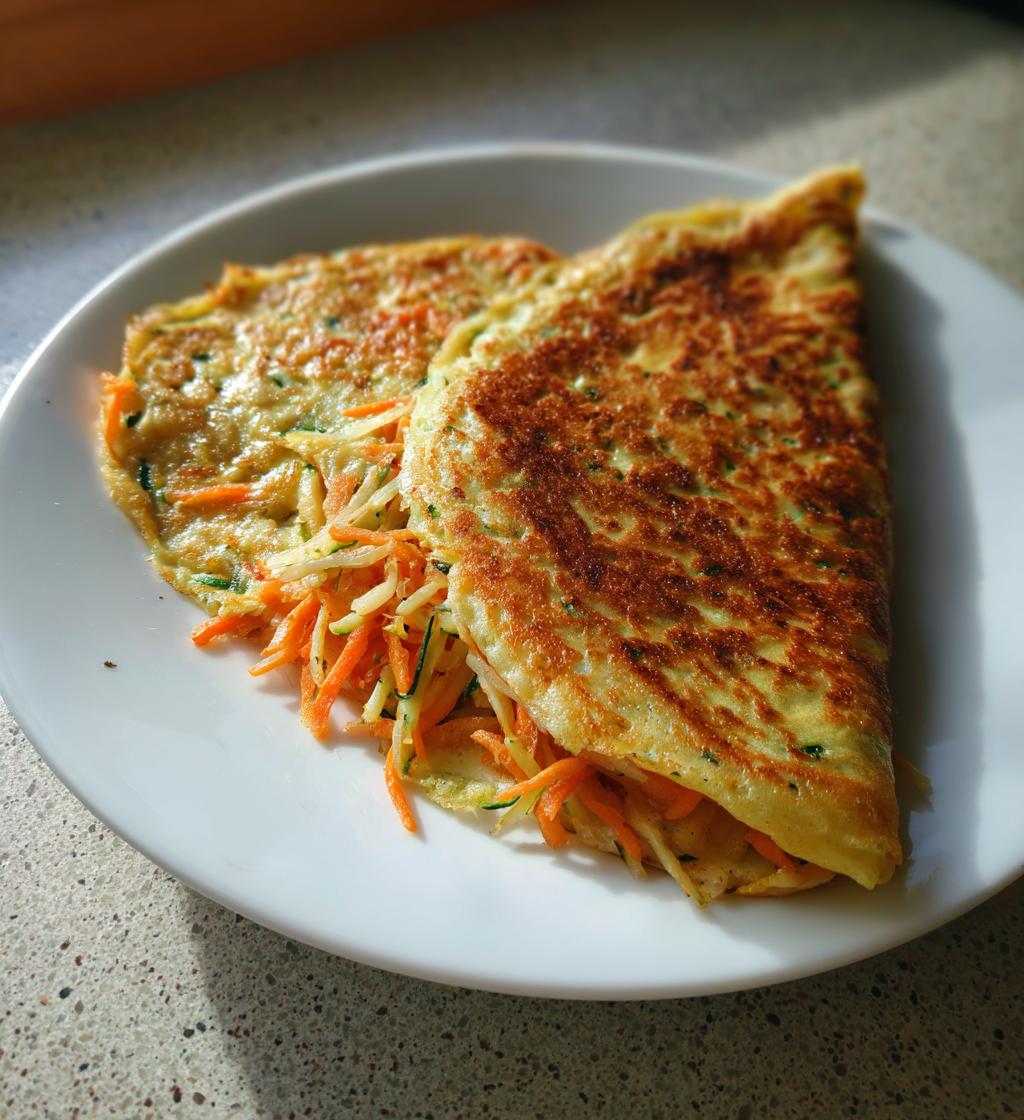 healthy vegetable crepe recipe