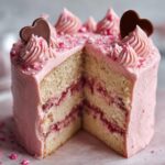 how to decorate a valentine cake