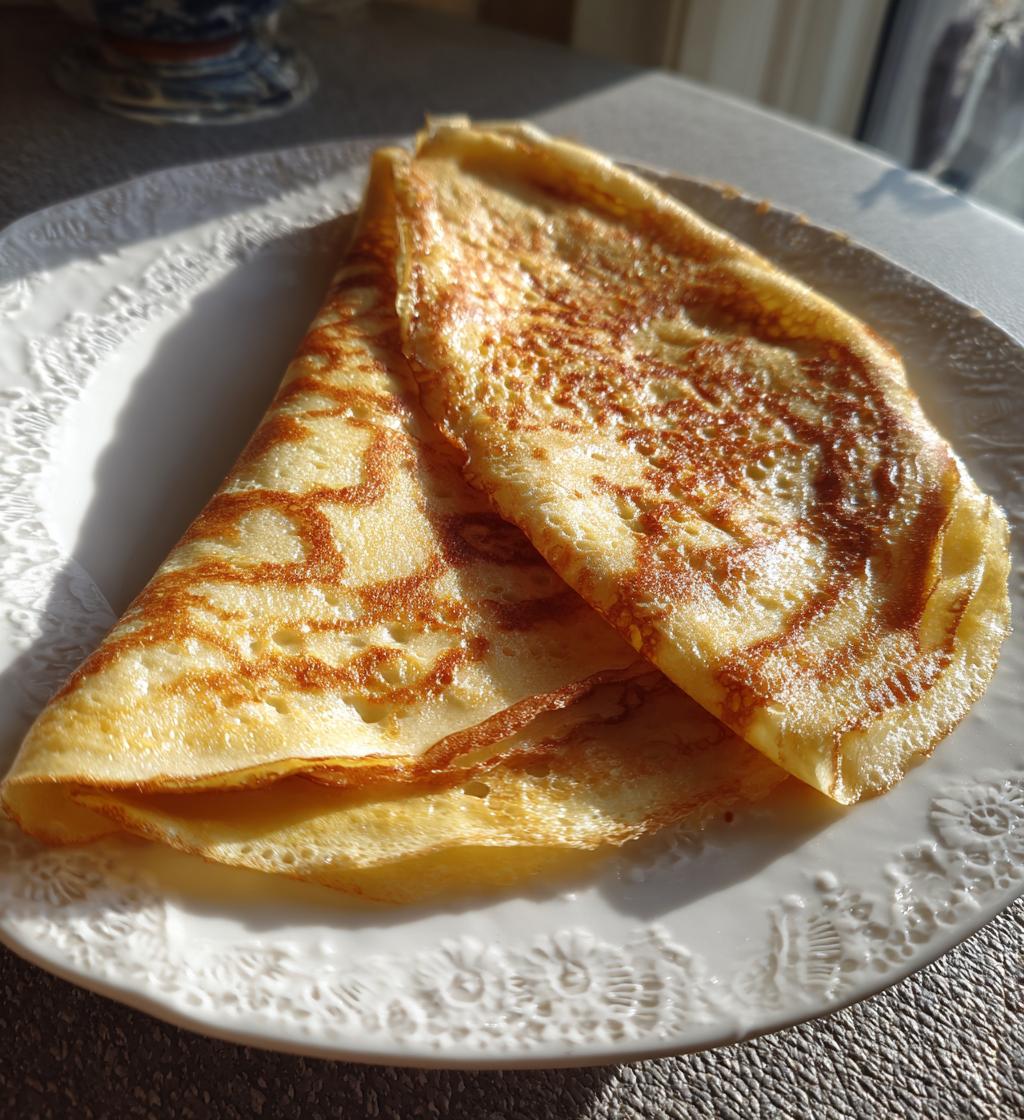 pâte à crêpes sans repos