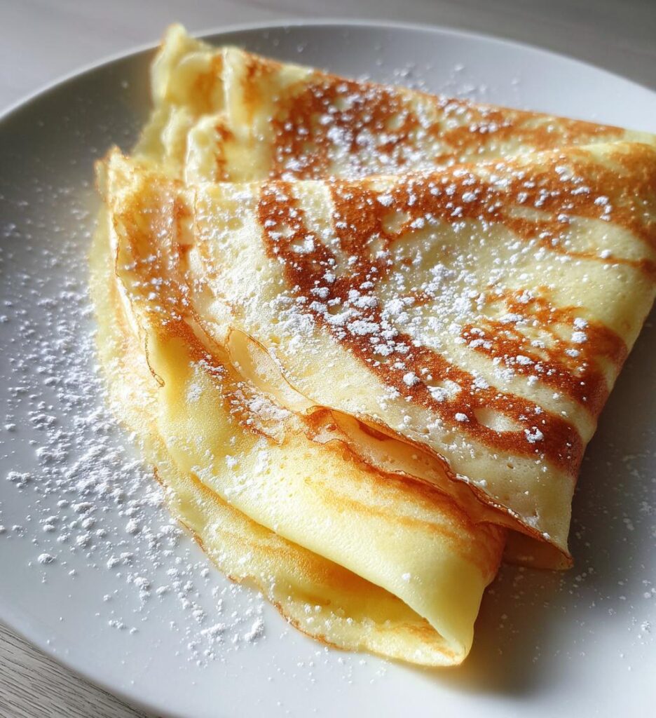 pâte à crêpes sucrée